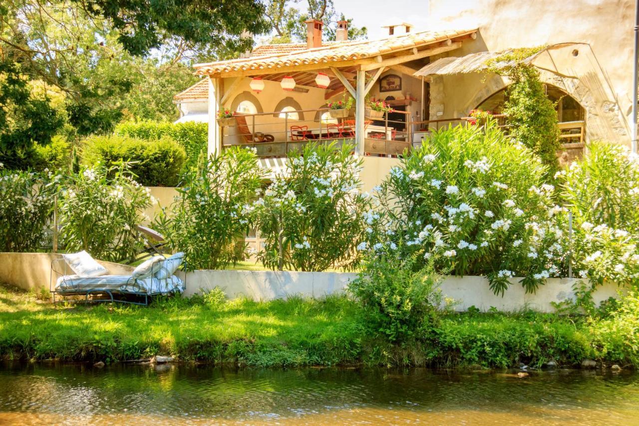 Gites Entre 2 Rives Montolieu Exterior foto